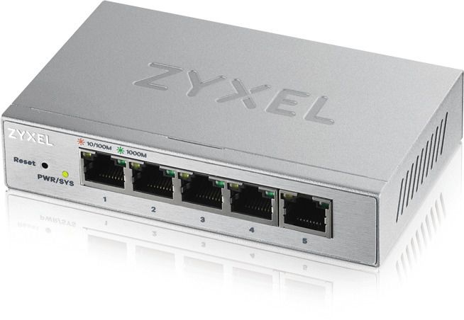 ZYXEL GS1200-5 5 Port Gigabit webmanaged Switch